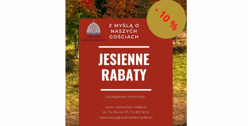 Jesienne promocje